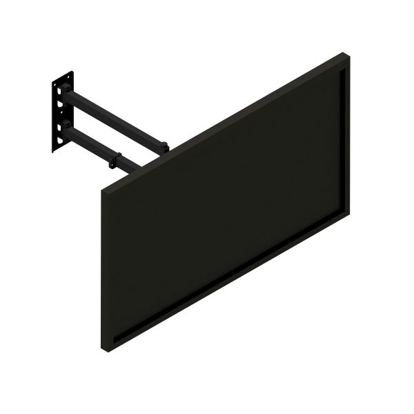 SUPORTE PARA TV 10" A 55" PAREDE TRIARTICULADO COM INCLINAÇÃO - LONGOREF: ARE-1040LT-B