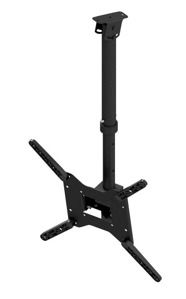 SUPORTE TV 32" A 65" PARA TETO INCLINADOREF: STI-2040TTG-B
