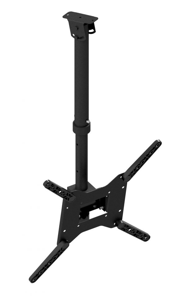 SUPORTE TV 32" A 65" PARA TETO INCLINADOREF: STI-2040TTG-B
